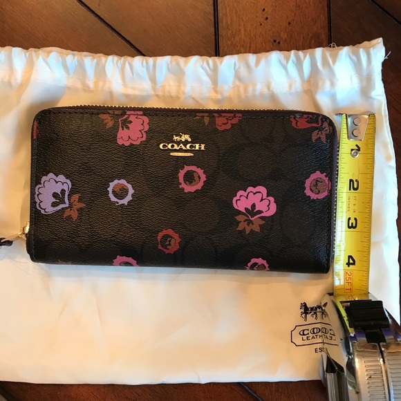Coach wallet floral print - Picture 6 of 6